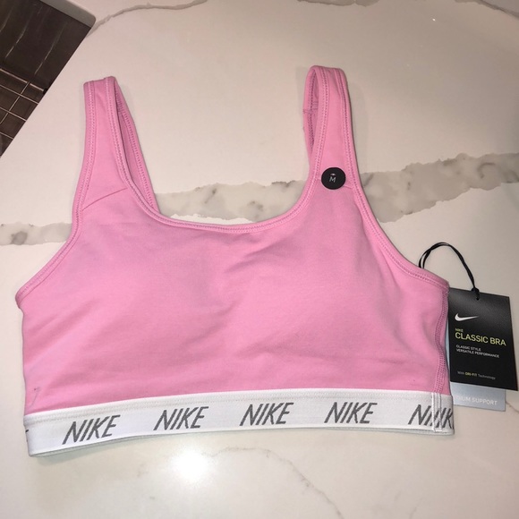 Nike Other - NWT DRI FIT NIKE Pink Sports Bra Size Medium